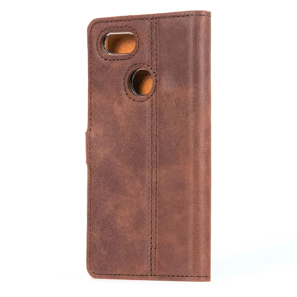 Snakehive Vintage Wallet Google Pixel 3 - Vintage Leather Wallet Phone Case Vintage Leather Wallet Case for Google Pixel 3