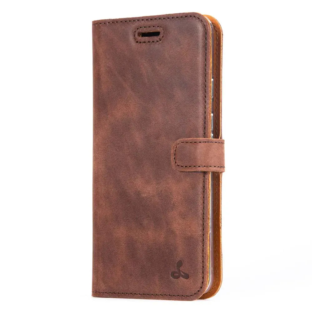 Snakehive Vintage Wallet Google Pixel 3 XL - Vintage Leather Wallet Phone Case Vintage Leather Wallet Case for Google Pixel 3 XL