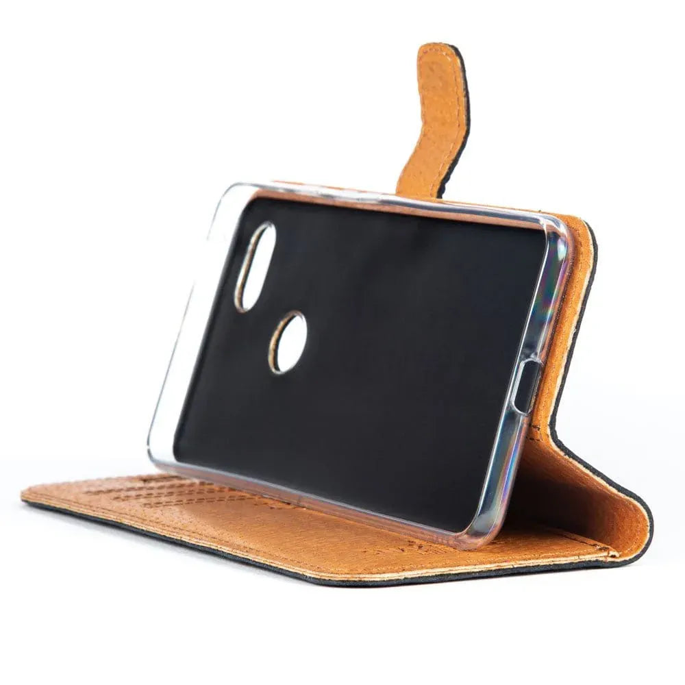 Snakehive Vintage Wallet Google Pixel 3 XL - Vintage Leather Wallet Phone Case Vintage Leather Wallet Case for Google Pixel 3 XL