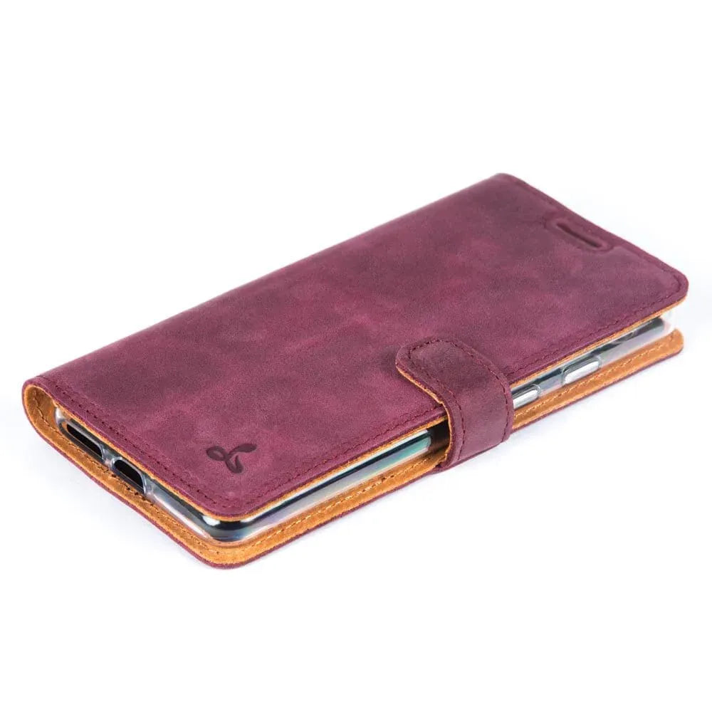 Snakehive Vintage Wallet Google Pixel 3 - Vintage Leather Wallet Phone Case Vintage Leather Wallet Case for Google Pixel 3