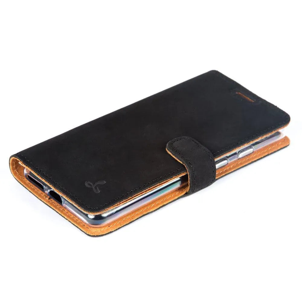 Snakehive Vintage Wallet Google Pixel 3 XL - Vintage Leather Wallet Phone Case Vintage Leather Wallet Case for Google Pixel 3 XL