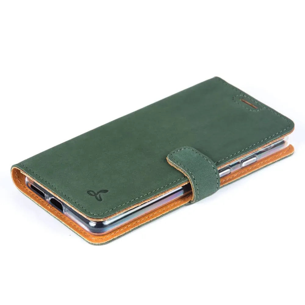 Snakehive Vintage Wallet Google Pixel 3 XL - Vintage Leather Wallet Phone Case Vintage Leather Wallet Case for Google Pixel 3 XL
