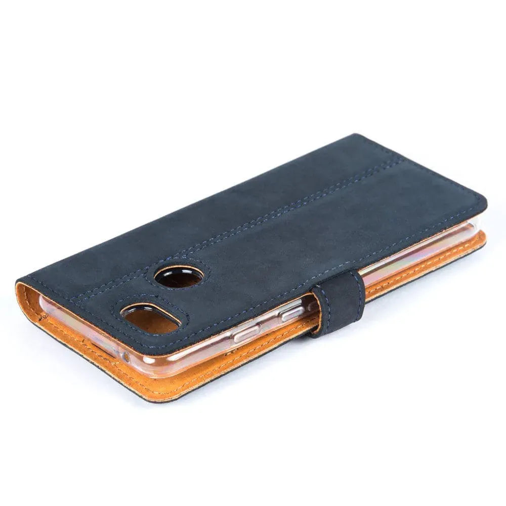 Snakehive Vintage Wallet Google Pixel 3 - Vintage Leather Wallet Phone Case Vintage Leather Wallet Case for Google Pixel 3