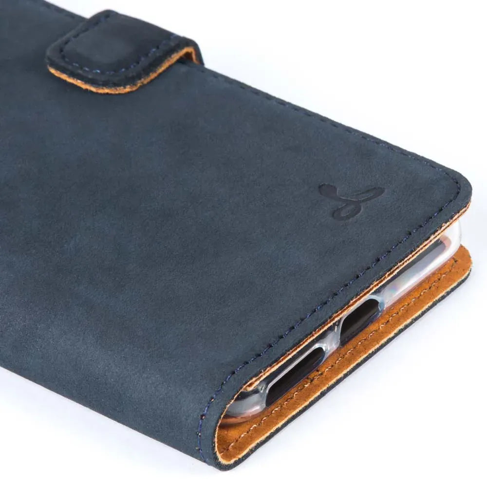 Snakehive Vintage Wallet Google Pixel 3 - Vintage Leather Wallet Phone Case Vintage Leather Wallet Case for Google Pixel 3