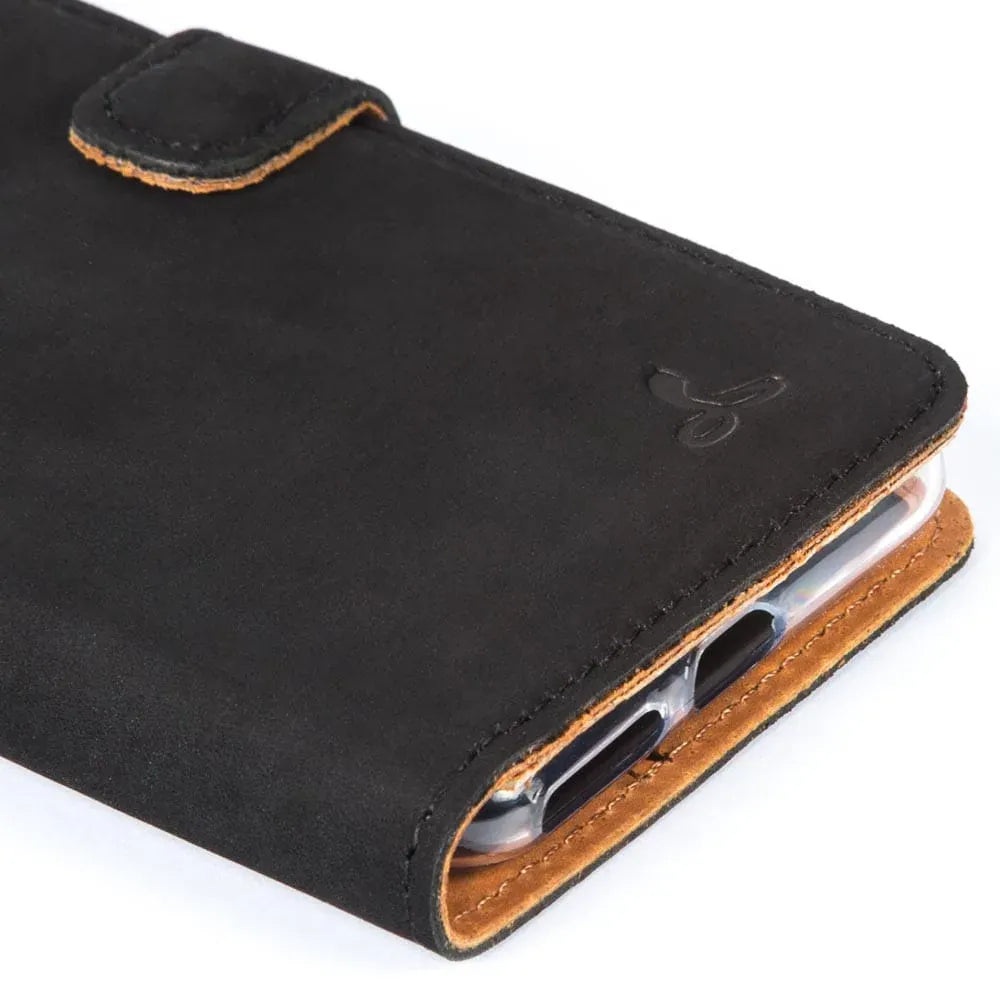 Snakehive Vintage Wallet Google Pixel 3 - Vintage Leather Wallet Phone Case Vintage Leather Wallet Case for Google Pixel 3