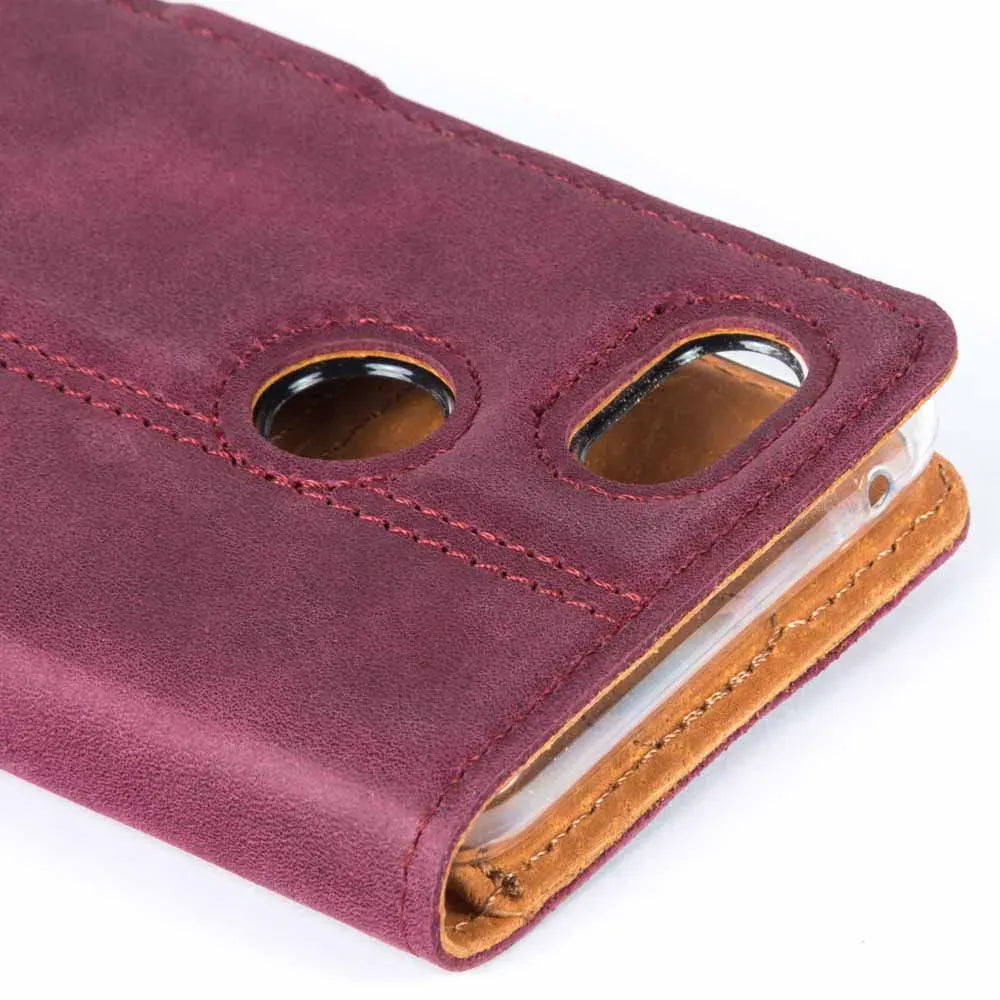 Snakehive Vintage Wallet Google Pixel 3 XL - Vintage Leather Wallet Phone Case Vintage Leather Wallet Case for Google Pixel 3 XL