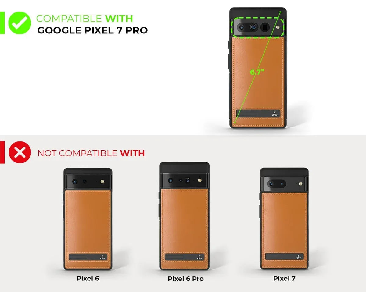 Snakehive UK Metro Case Google Pixel 7 Pro - Metro Leather Phone Case Metro Leather Phone Case for Google Pixel 7 Pro
