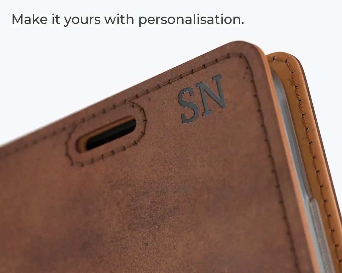 Snakehive Vintage Wallet Samsung Galaxy A52 - Vintage Leather Wallet Phone Case Samsung Galaxy A52 - Vintage Leather Wallet Phone Case