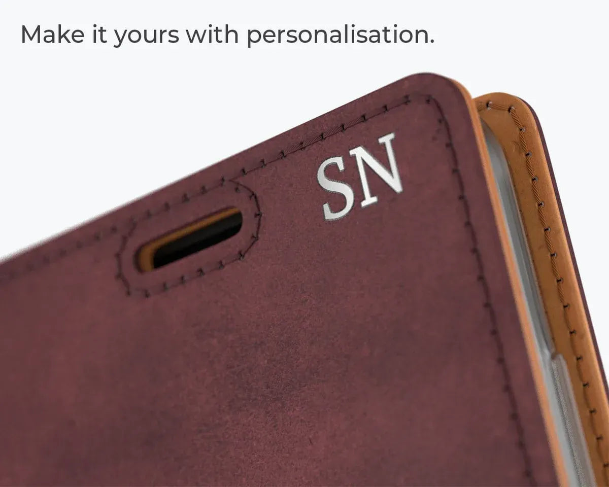 Snakehive Vintage Wallet Samsung Galaxy A52 - Vintage Leather Wallet Phone Case Samsung Galaxy A52 - Vintage Leather Wallet Phone Case