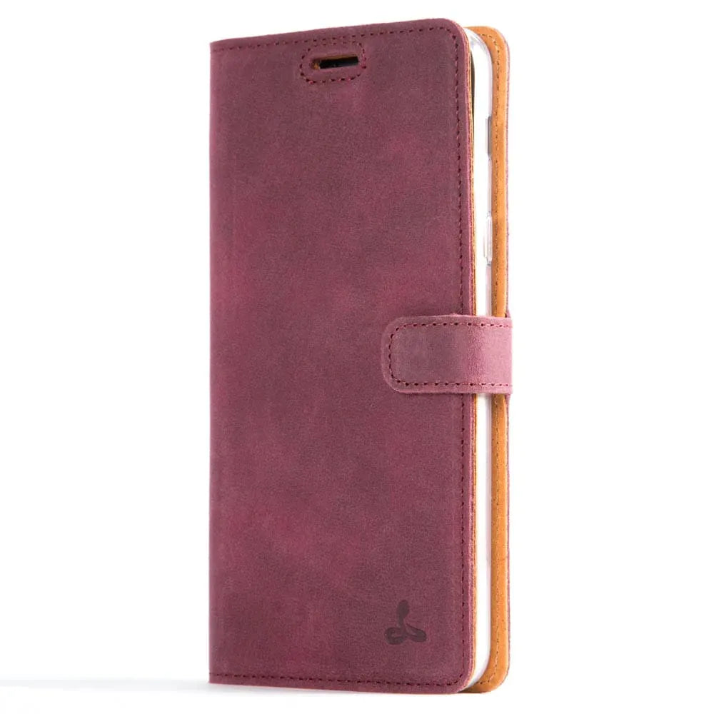 Snakehive Vintage Wallet Samsung Galaxy A6 Plus (2018) - Vintage Leather Wallet Phone Case Vintage Leather Wallet Case for Samsung Galaxy A6 Plus (2018)
