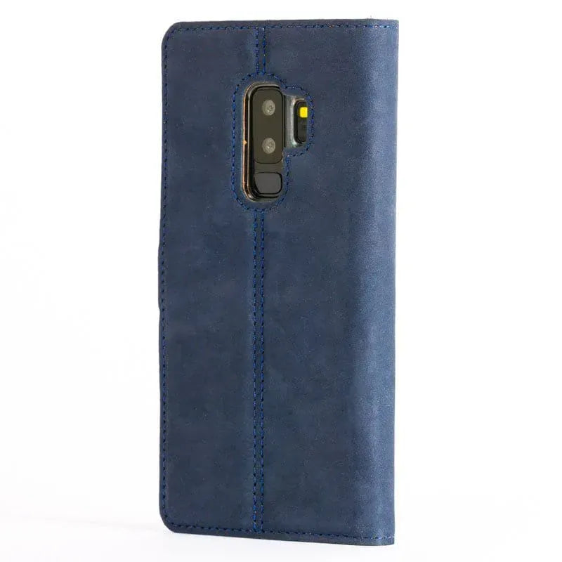 Snakehive Vintage Wallet Samsung Galaxy S9 Plus - Vintage Leather Wallet Phone Case Vintage Leather Wallet Case for Samsung Galaxy S9 Plus
