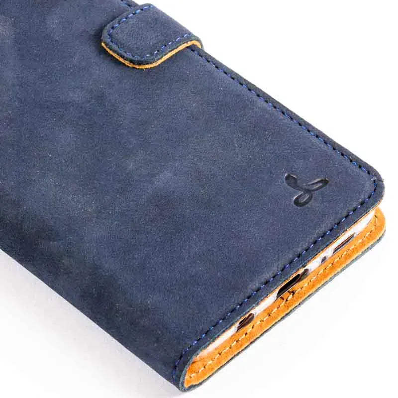 Snakehive Vintage Wallet Samsung Galaxy S9 Plus - Vintage Leather Wallet Phone Case Vintage Leather Wallet Case for Samsung Galaxy S9 Plus