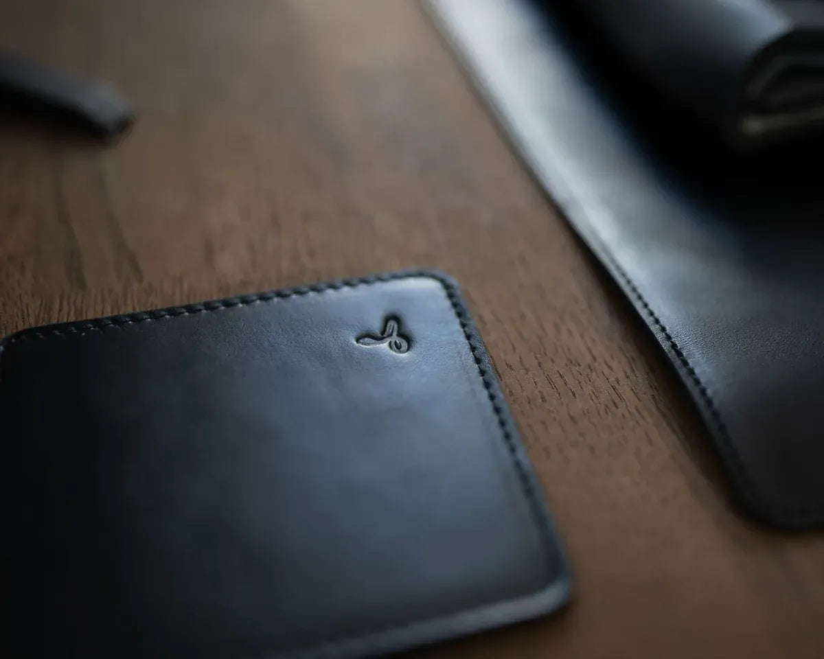 Snakehive UK Accessories Metro Leather Coaster (x1) Metro Leather Coaster (x1) | Leather Accessories