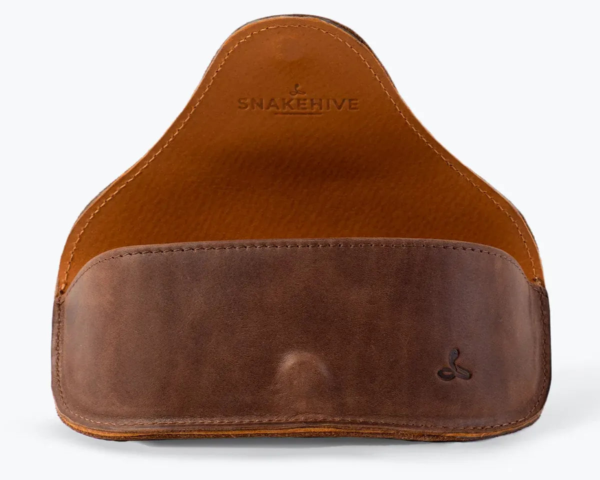 Snakehive UK Accessories Vintage Leather Glasses Case Vintage Leather Glasses Case | Leather Accessories