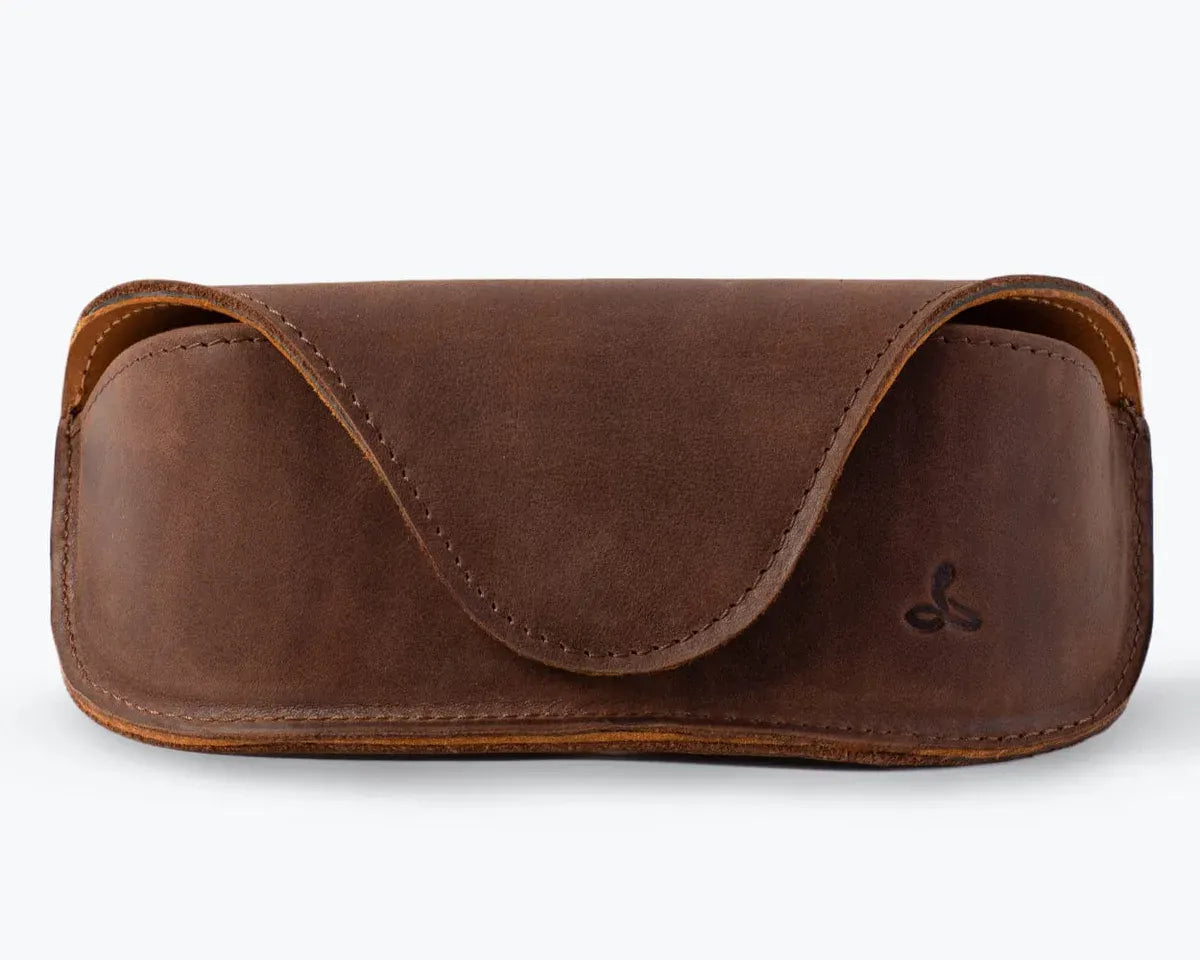 Snakehive UK Accessories Vintage Leather Glasses Case Vintage Leather Glasses Case | Leather Accessories
