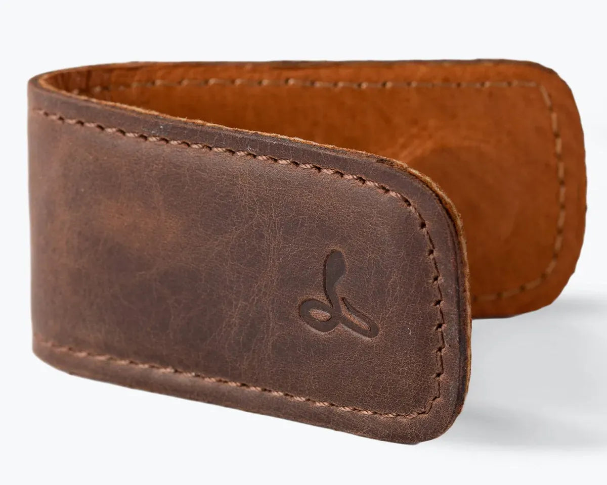Snakehive UK Accessories Vintage Leather Money Clip Vintage Leather Money Clip | Leather Accessories
