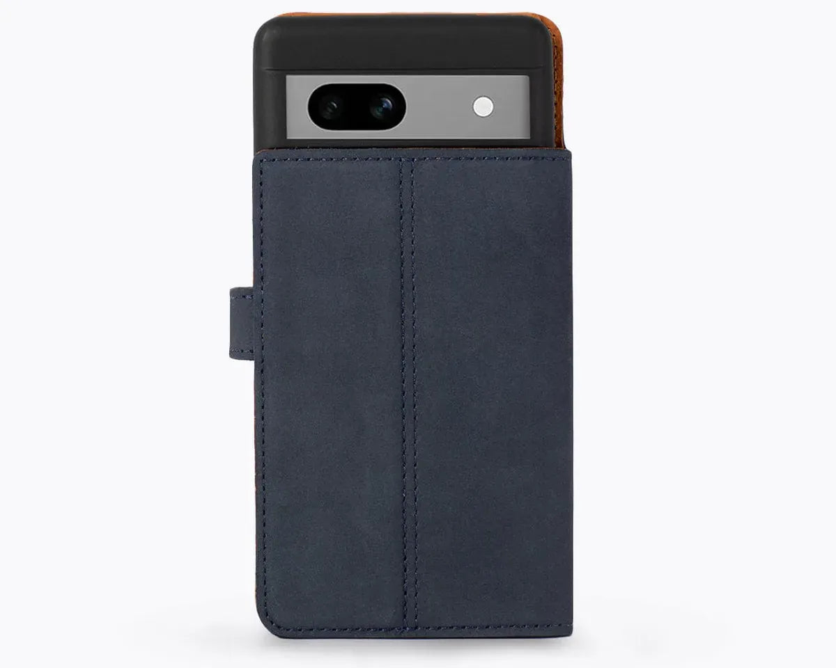 Snakehive Vintage Wallet Google Pixel 7A - Vintage Leather Wallet Phone Case Vintage Leather Wallet Case for Google Pixel 7A