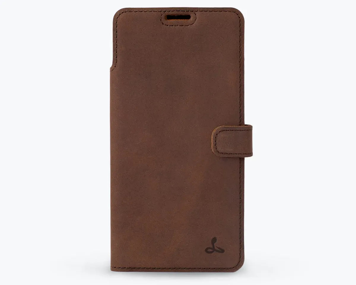 Snakehive Vintage Wallet Google Pixel 7A - Vintage Leather Wallet Phone Case Vintage Leather Wallet Case for Google Pixel 7A