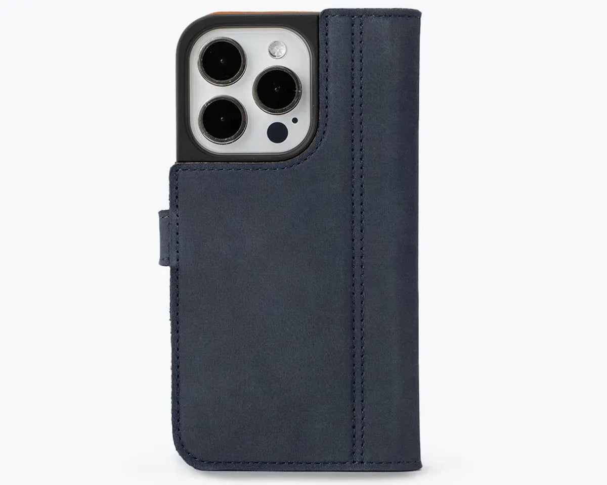 Snakehive Vintage Wallet Apple iPhone 15 Pro - Vintage Leather Wallet Phone Case iPhone 15 Pro | Leather Wallet Case | Snakehive