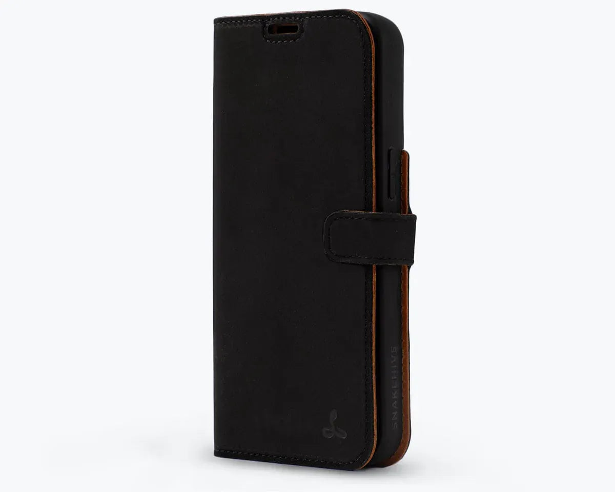 Snakehive Vintage Wallet Apple iPhone 15 Pro Max - Vintage Leather Wallet Phone Case iPhone 15 Pro Max | Leather Wallet Case | Snakehive