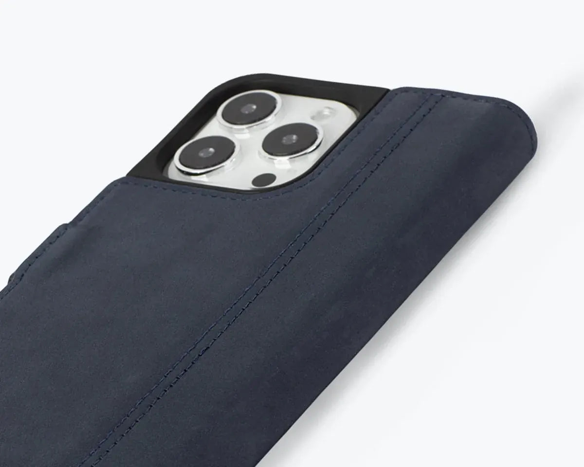 Snakehive Vintage Wallet Apple iPhone 15 Pro Max - Vintage Leather Wallet Phone Case iPhone 15 Pro Max | Leather Wallet Case | Snakehive