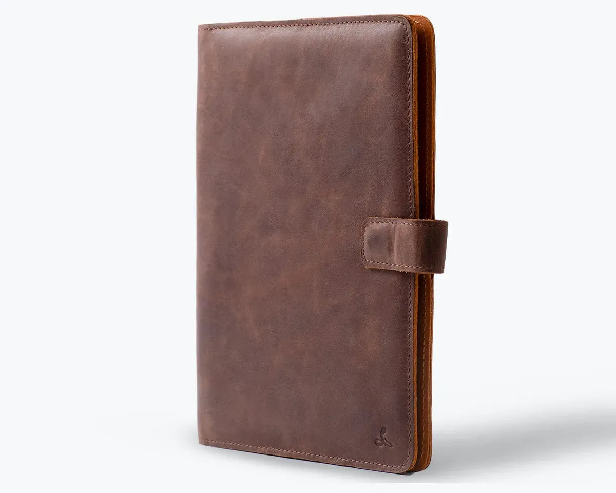 Snakehive Accessories Vintage A5 Leather Notebook Cover Vintage A5 Leather Notebook Cover | Leather Accessories