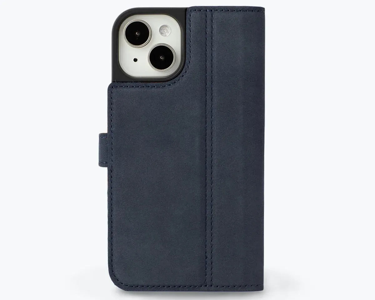 Snakehive Vintage Wallet Apple iPhone 15 - Vintage Leather Wallet Phone Case iPhone 15 | Leather Wallet Case | Snakehive
