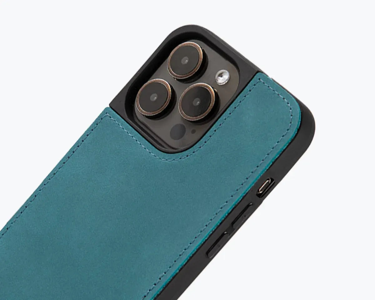Snakehive Vintage Back Case Apple iPhone 15 Pro Max - Vintage Leather Back Case iPhone 15 Pro Max | Vintage Leather Back Case | Snakehive