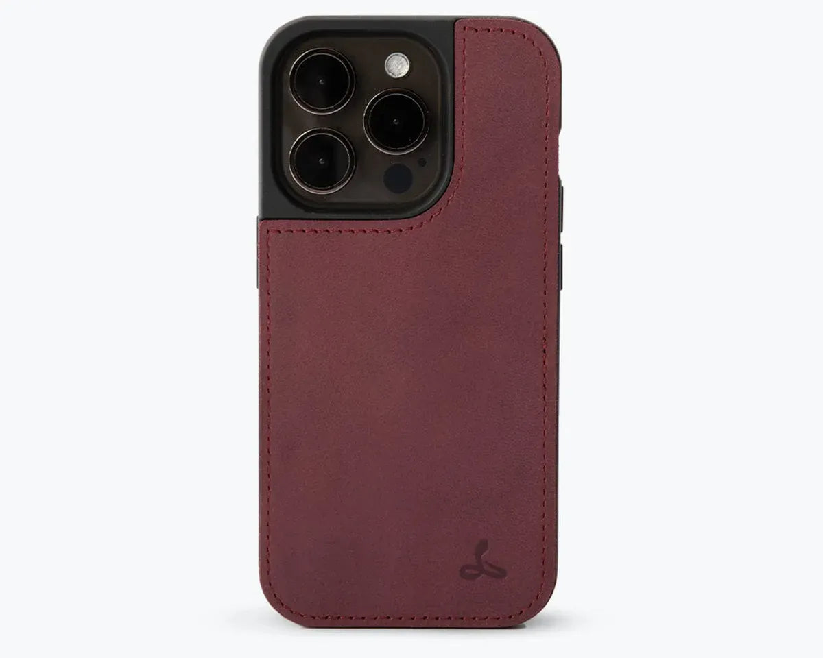 Snakehive Vintage Back Case Apple iPhone 15 Pro - Vintage Leather Back Case Vintage Leather Back Case - Apple iPhone 15 Pro | Snakehive