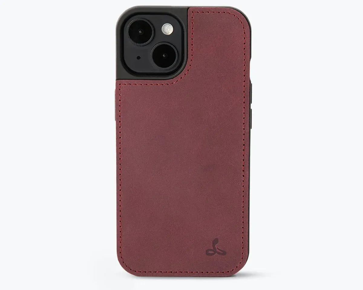 Snakehive Vintage Back Case Apple iPhone 15 - Vintage Leather Back Case Vintage Leather Back Case - Apple iPhone 15 | Snakehive
