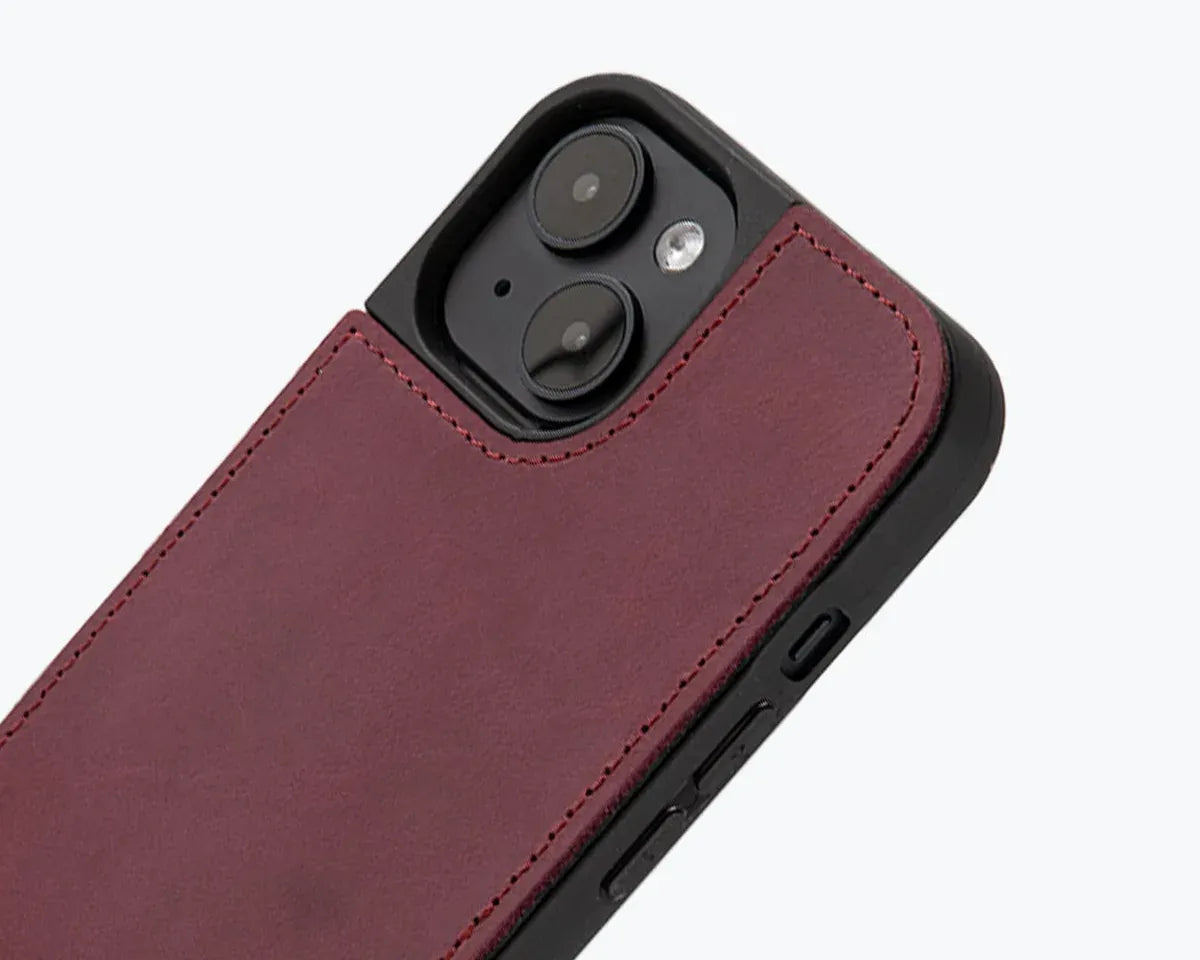Snakehive Vintage Back Case Apple iPhone 15 - Vintage Leather Back Case Vintage Leather Back Case - Apple iPhone 15 | Snakehive