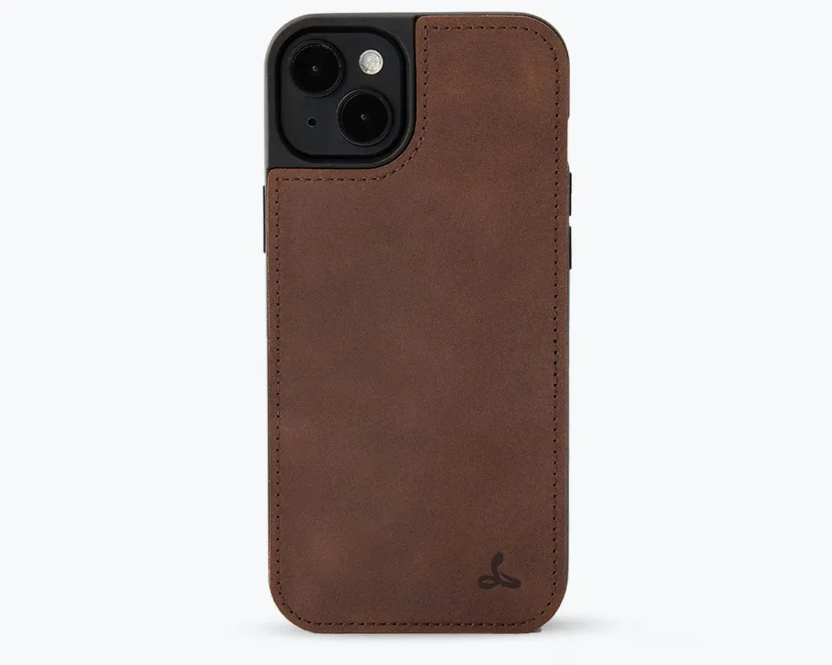 Snakehive Vintage Back Case Apple iPhone 15 Plus - Vintage Leather Back Case Vintage Leather Back Case - Apple iPhone 15 Plus | Snakehive
