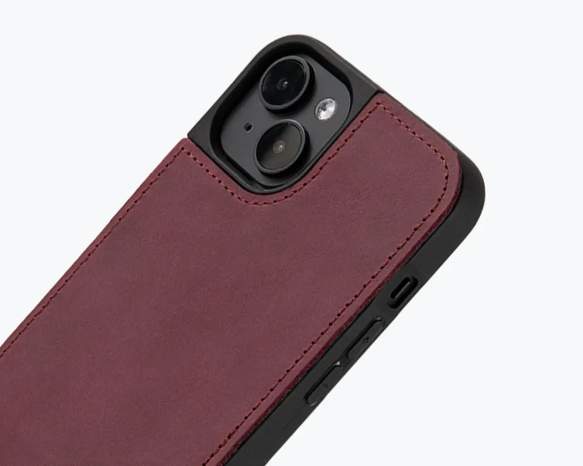 Snakehive Vintage Back Case Apple iPhone 15 Plus - Vintage Leather Back Case Vintage Leather Back Case - Apple iPhone 15 Plus | Snakehive