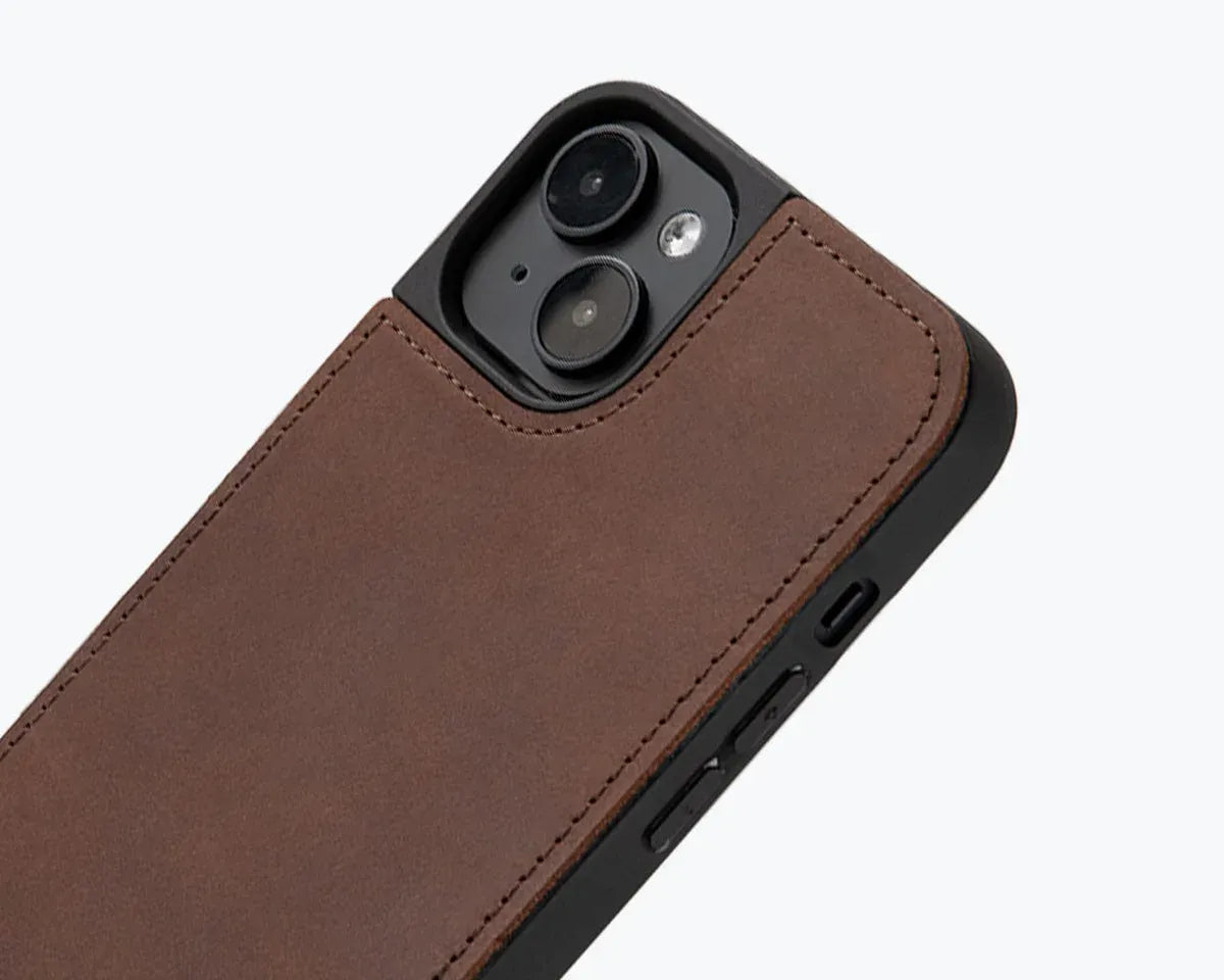 Snakehive Vintage Back Case Apple iPhone 15 Plus - Vintage Leather Back Case Vintage Leather Back Case - Apple iPhone 15 Plus | Snakehive
