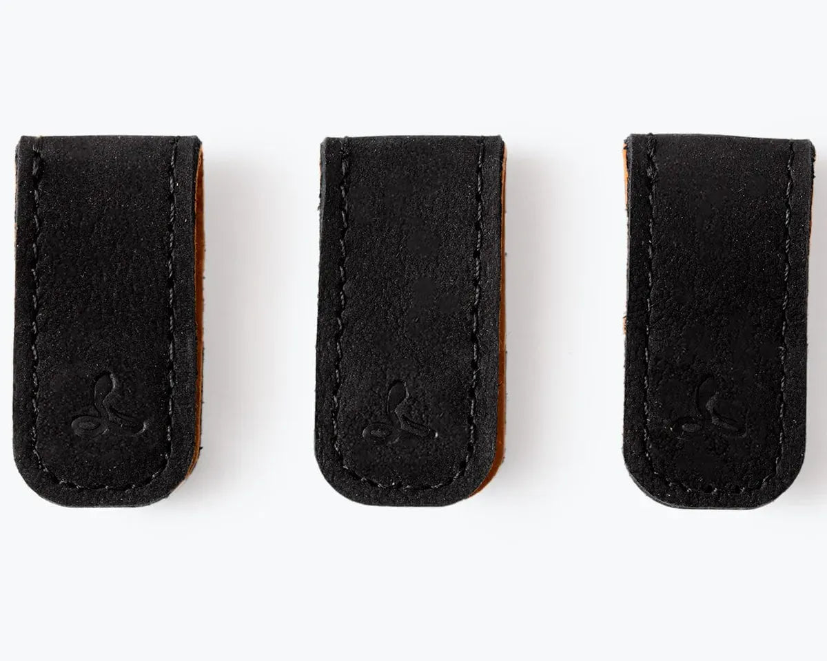 Snakehive Accessories Vintage Leather Small Cable Ties (Pack of 3) Vintage Leather Cable Ties (Pack of 3) | Leather Accessories