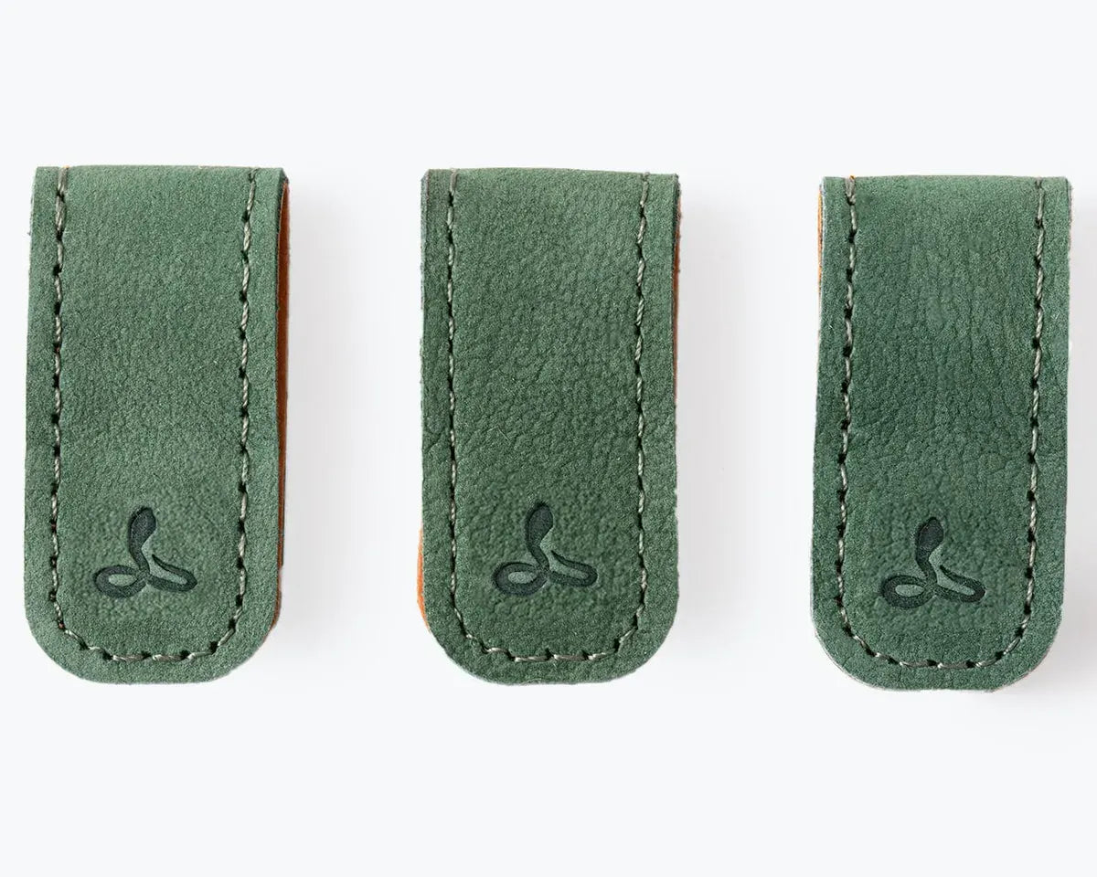 Snakehive Accessories Vintage Leather Small Cable Ties (Pack of 3) Vintage Leather Cable Ties (Pack of 3) | Leather Accessories