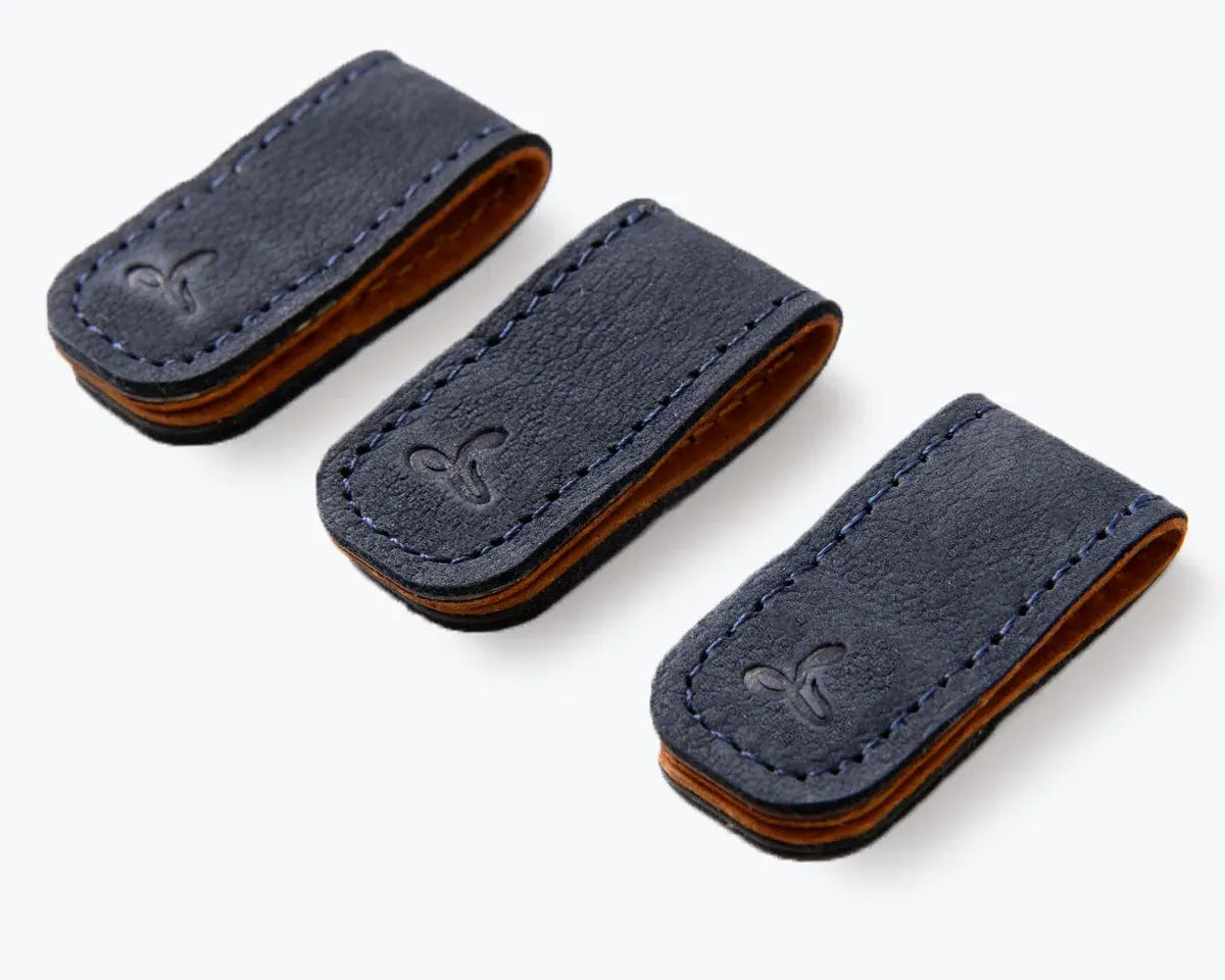 Snakehive Accessories Vintage Leather Small Cable Ties (Pack of 3) Vintage Leather Cable Ties (Pack of 3) | Leather Accessories