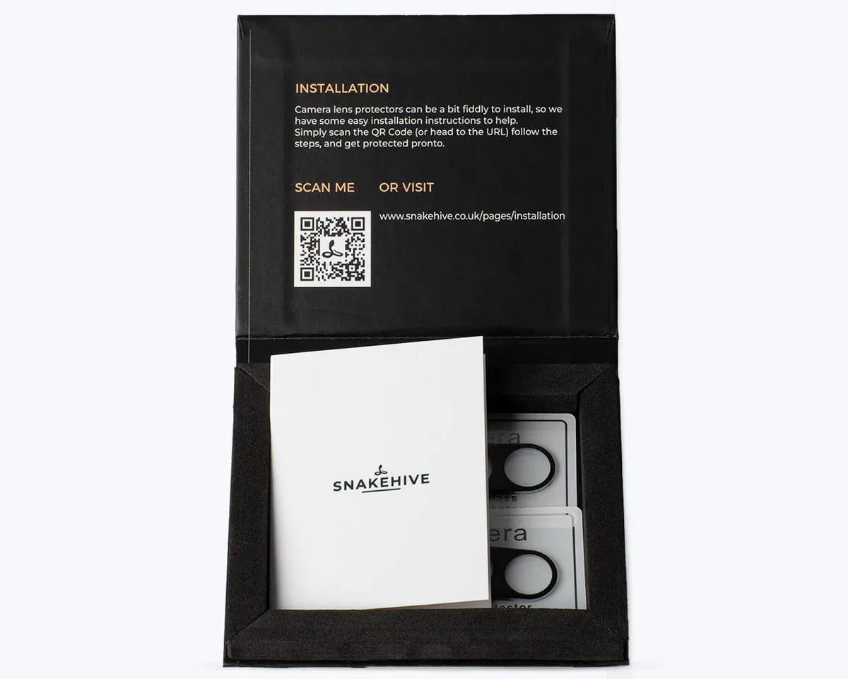 Snakehive Camera Glass Samsung Galaxy S26 Plus - Glass Camera Lens Protector (x2) Glass Camera Lens Protector - Samsung Galaxy S26 Plus