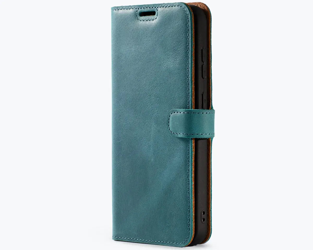 Snakehive Vintage Wallet Samsung Galaxy S24 FE - Vintage Leather Wallet Phone Case Vintage Leather Wallet Case for Samsung Galaxy S24 FE