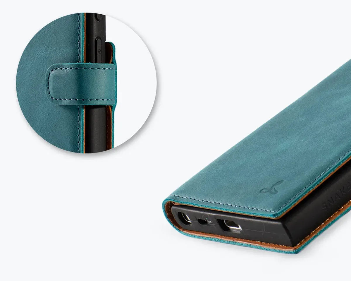 Snakehive Vintage Wallet Samsung Galaxy S24 Ultra - Vintage Leather Wallet Phone Case Vintage Leather Wallet Case for Samsung Galaxy S24 Ultra