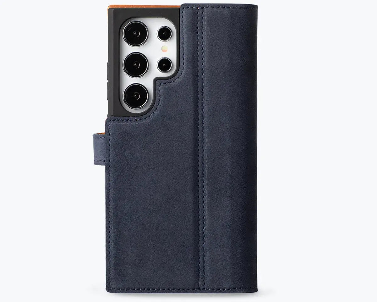 Snakehive Vintage Wallet Samsung Galaxy S24 Ultra - Vintage Leather Wallet Phone Case Vintage Leather Wallet Case for Samsung Galaxy S24 Ultra