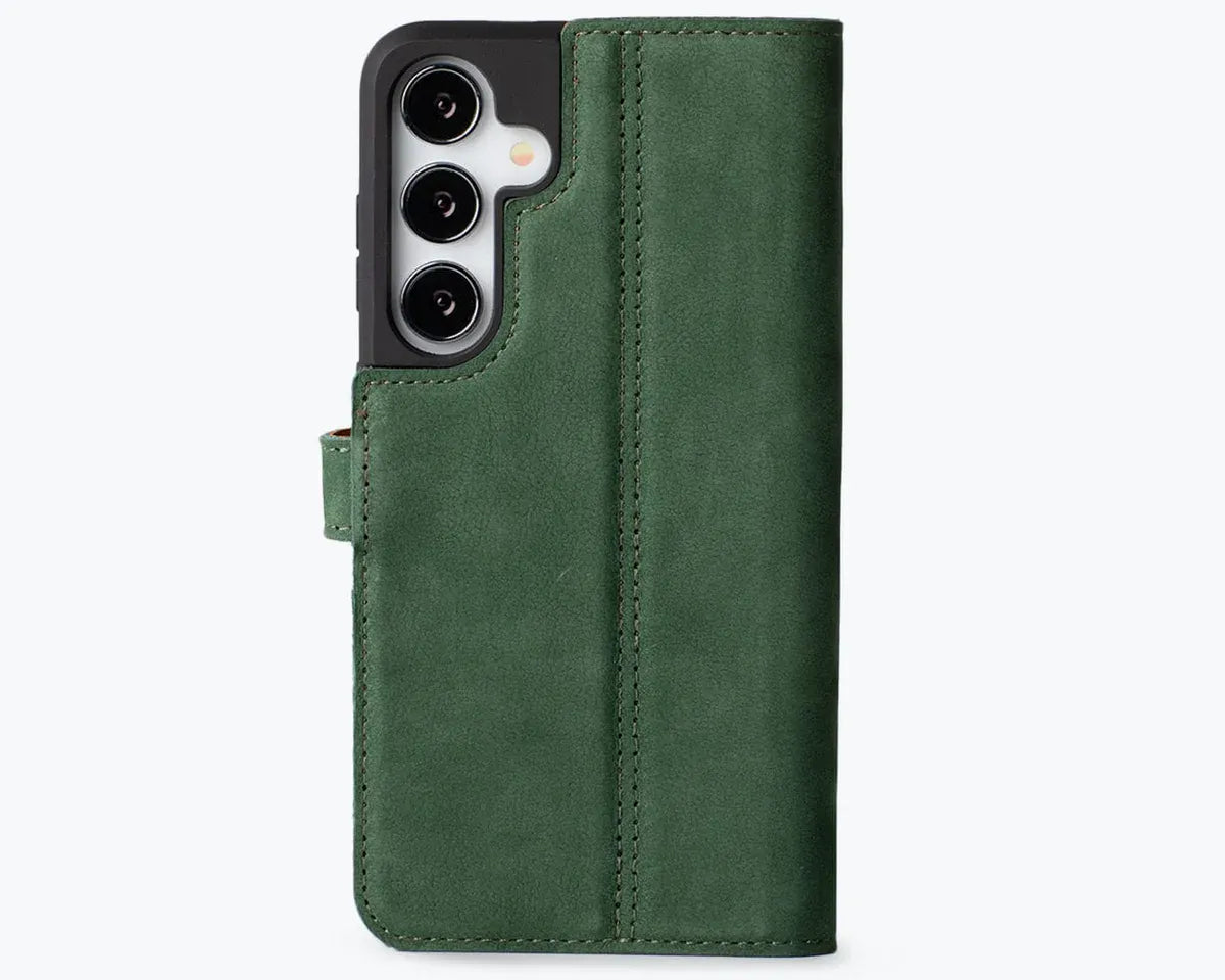 Snakehive Vintage Wallet Samsung Galaxy S24 - Vintage Leather Wallet Phone Case Samsung Galaxy S24 | Leather Wallet Case | Snakehive
