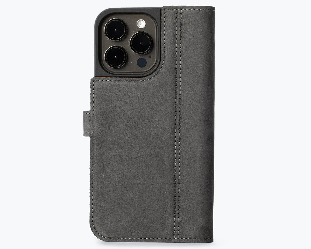 Snakehive Vintage Wallet Apple iPhone 15 Pro Max - Vintage Leather Wallet Phone Case iPhone 15 Pro Max | Leather Wallet Case | Snakehive