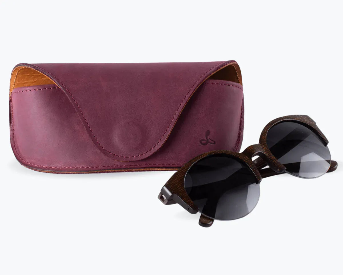 Snakehive UK Accessories Vintage Leather Glasses Case Vintage Leather Glasses Case | Leather Accessories