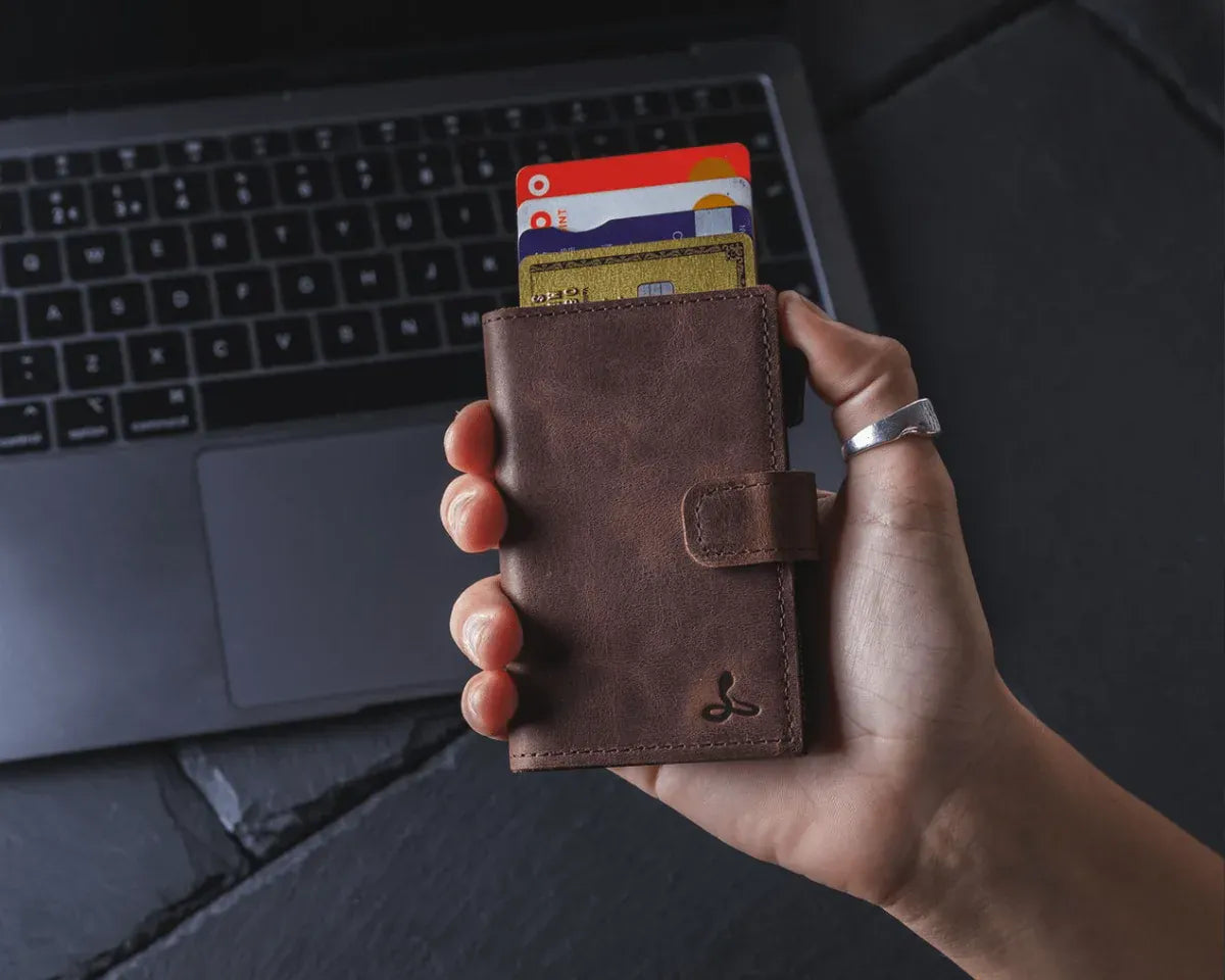 Snakehive Accessories Vintage Leather Smart RFID Wallet Vintage Leather Smart RFID Wallet | Leather Accessories