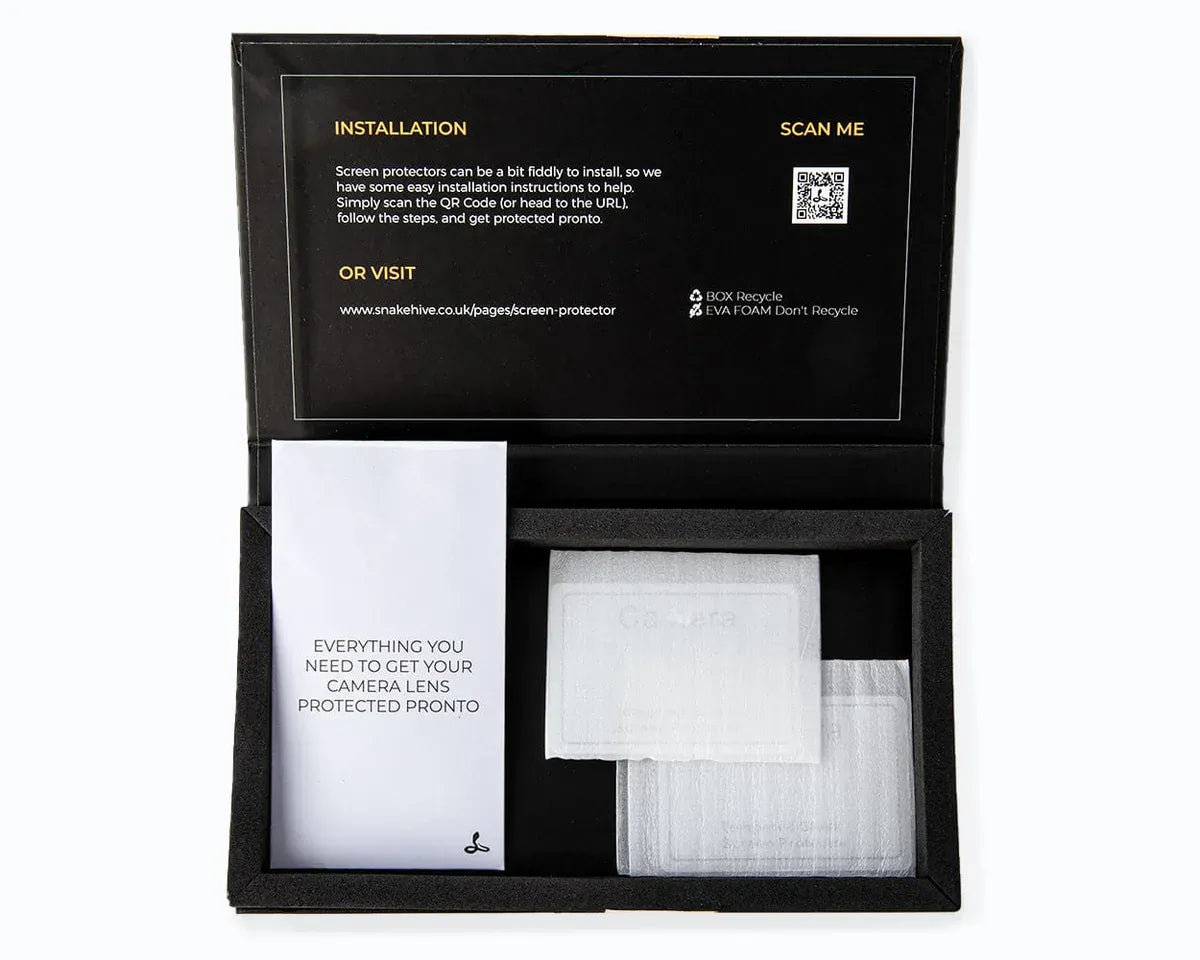 Snakehive Camera Glass Google Pixel 8 - Glass Camera Lens Protector (x2) Glass Camera Lens Protector for Google Pixel 8