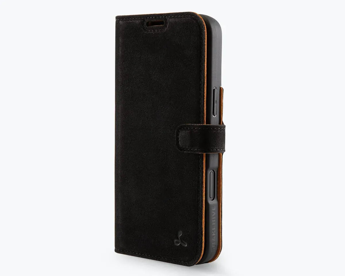Snakehive Vintage Wallet Apple iPhone 16 Plus - Vintage Leather Wallet Phone Case Vintage Leather Wallet Case for Apple iPhone 16 Plus