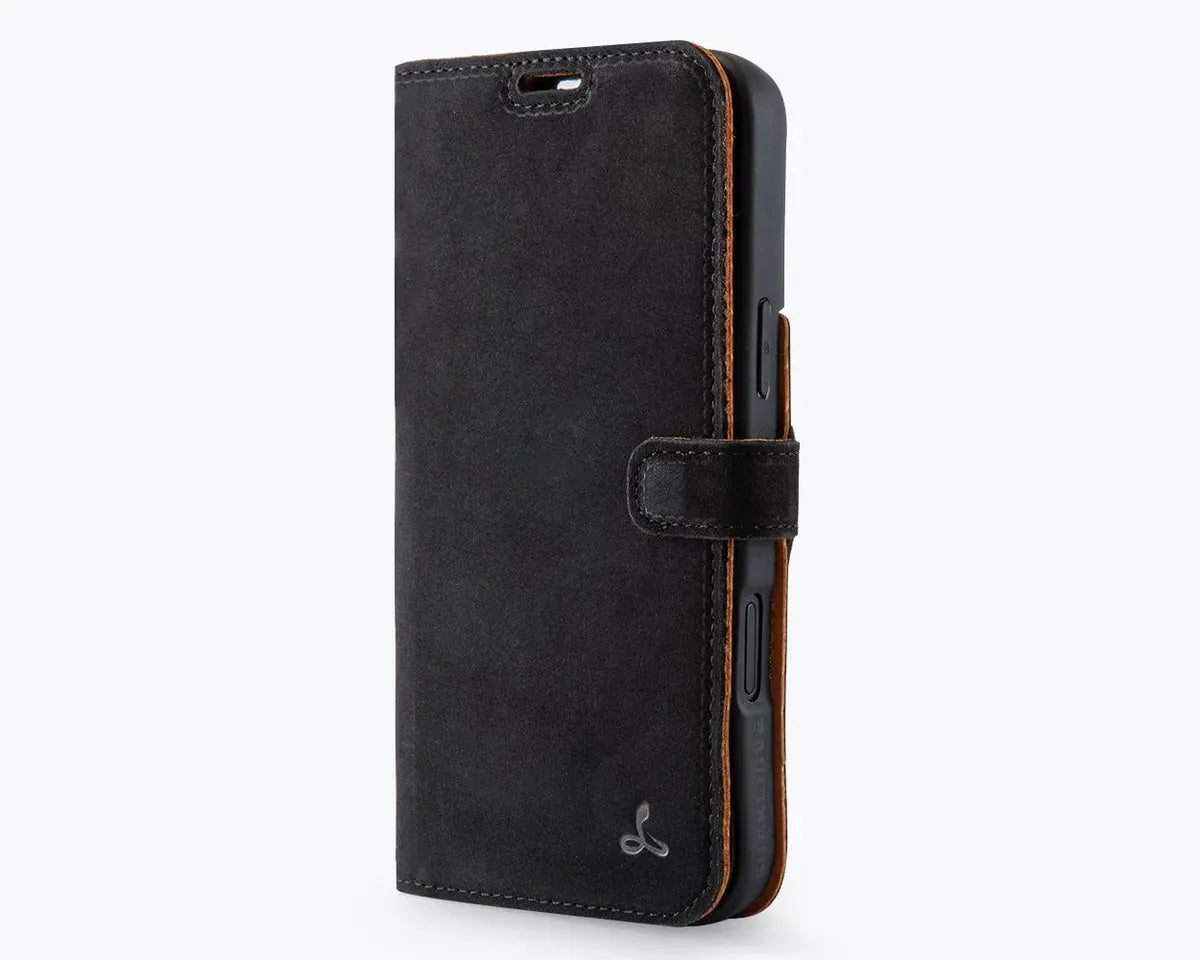 Snakehive Vintage Wallet Apple iPhone 16 Pro Max - Vintage Leather Wallet Phone Case Vintage Leather Wallet Case for Apple iPhone 16 Pro Max