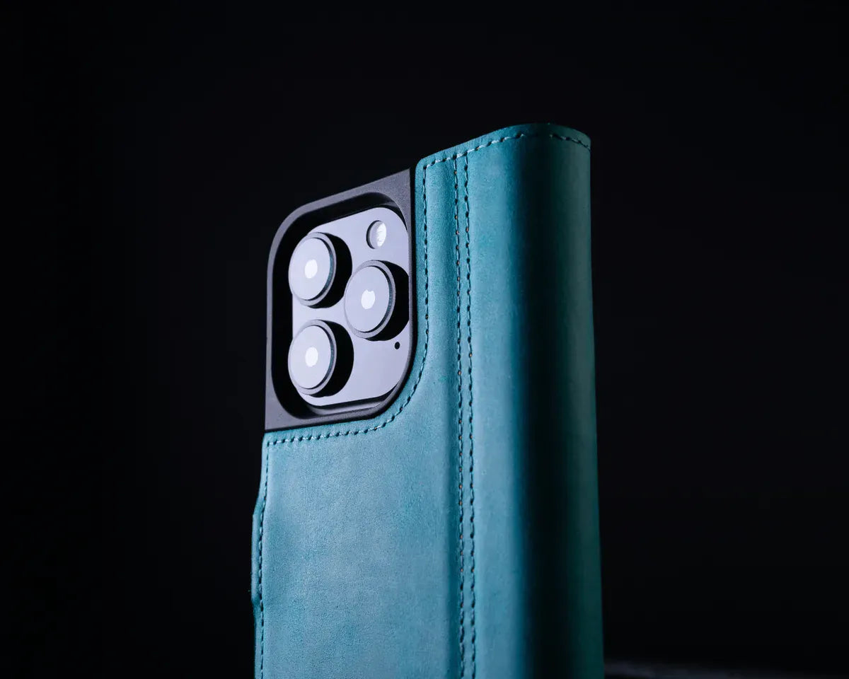 Snakehive Vintage Wallet Apple iPhone 16 Pro Max - Vintage Leather Wallet Phone Case Vintage Leather Wallet Case for Apple iPhone 16 Pro Max