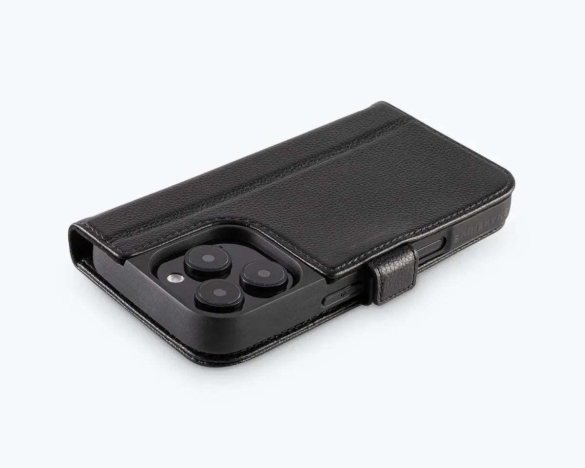 Snakehive Metro Wallet Apple iPhone 16 Pro - Metro Leather Wallet Phone Case Metro Leather Wallet Phone Case for Apple iPhone 16 Pro